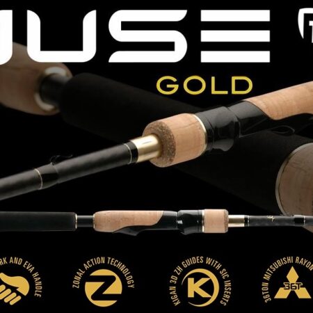 13 Fishing Muse Gold Spinning Rod