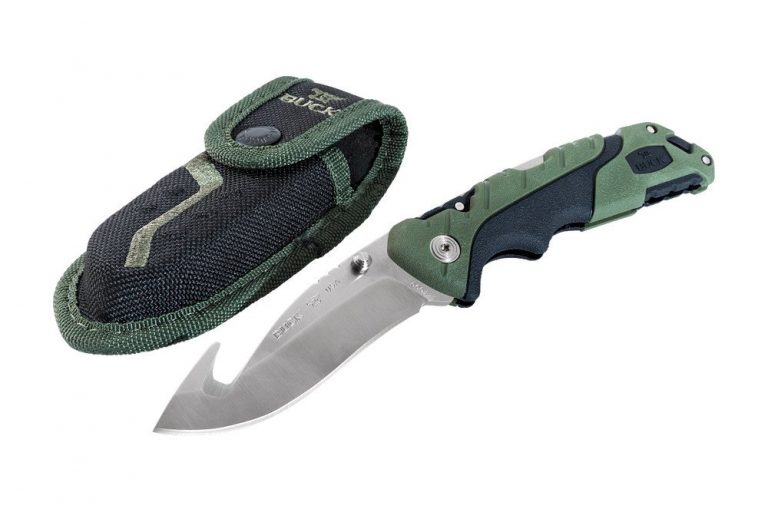 BUCK 660 FOLDING PURSUIT LARGE GUTHOOK KNIFE Moxy's Bait & Tackle
