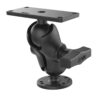 RAM MOUNTS RAM® Drill-Down Double Ball Mount for Humminbird Helix 7, C Size, Short Arm