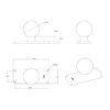 RAM MOUNTS RAM® Ball Base with 1.5" x 4.5" 4-Hole Pattern - Image 3