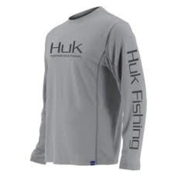 HUK Icon X Fishing Long Sleeve T-Shirt - Kids