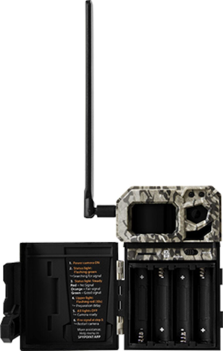 SPYPOINT Link MICRO Evo Solar Antenna – 4G LTE Cellular Trail Camera Long Range