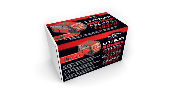 STRIKEMASTER® Lithium 40V Auger Replacement Battery – Moxy's Bait